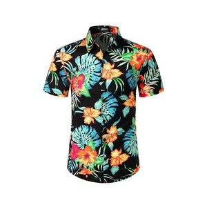 NWT Men's Tropical Floral Shirt